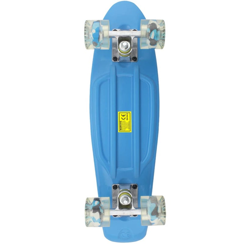 Meketec Skateboards Blue Kids Mini 22 inch Cruiser Beginner Skateboard Boys Board for Girl Youth Children Toddler Teenagers Adults Birthday (Blue) - Image 4